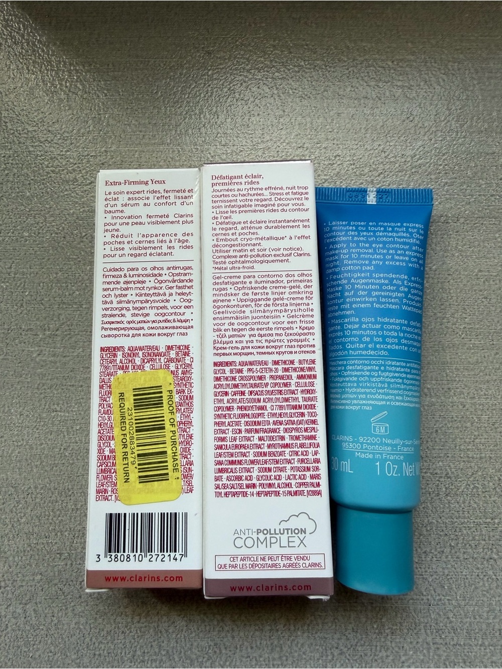 Clarins Eye Set - Picture 2 of 2